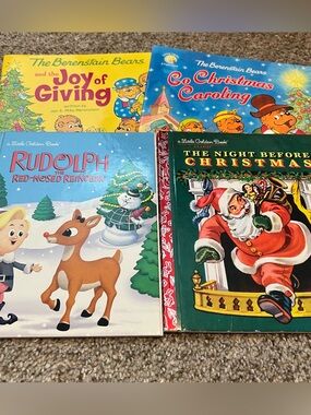 The Berenstain Bears & Classic Little Golden Holiday Kids Book Set
